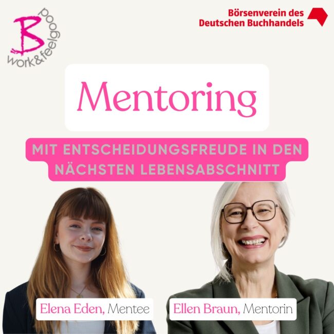 Mentorin unterstützt junge Frau beim Fokussieren ihrer Studienwahl und beruflichen Ziele – erfolgreiches Mentoring im Rahmen der Neuorientierung.